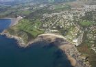 aerial, bishopston, caswell, gower,  landscape, rectangle