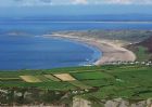 aerial, burry holmes, llangennith, gower,  landscape, rectangle