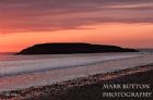 colour, gower, landscape, llangennith, rectangle, sunset