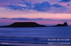 colour, gower, landscape, rectangle, sunset, worms head